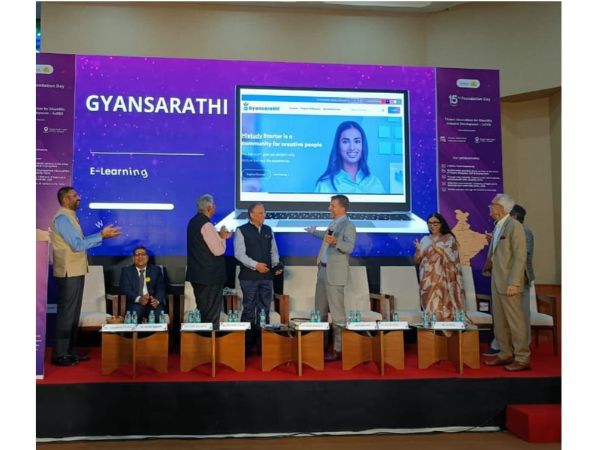 Launch of Gyan Sarathi game-changing Ed-Tech Platform for PwD at the 15 Annual event of Sarthak Education Trust in Mumbai