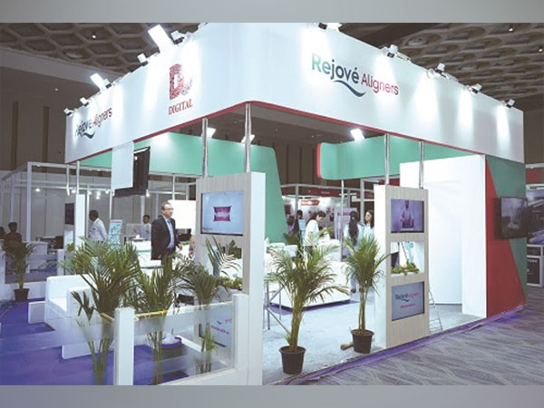 Rejove Aligner and DC stall at Jio World Convention Centre in Mumbai