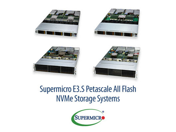 Supermicro announces High Volume Production of E3.S All-Flash Storage Portfolio with New CXL Memory Expansion Offerings