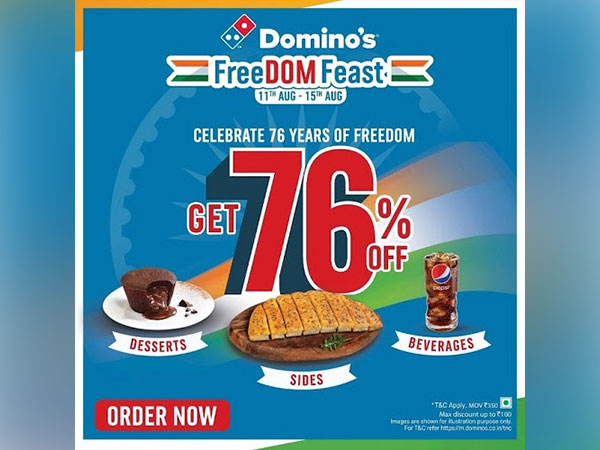 Domino's Makes Independence Day Extra Delightful; Launches FreeDOM Feast Offer