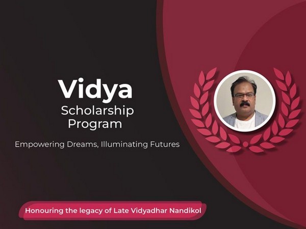 Vidya Scholarship: A Tribute to Vidyadhar Nandikol by rewarding academic excellence, leadership, and community impact among students