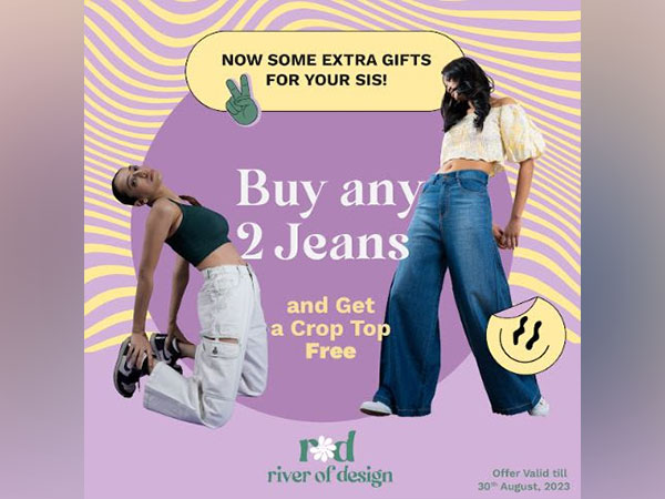 Celebrate Raksha Bandhan with ROD's Gen Z Denim Extravaganza: Buy 2 Jeans, Get 1 Crop Top Free for Ultimate Style!