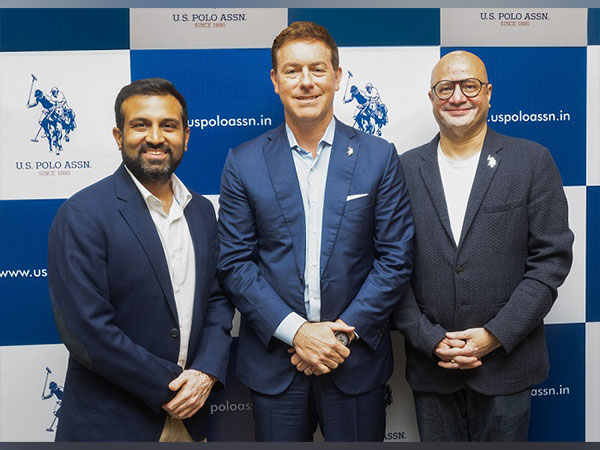 Left to Right - Kulin Lalbhai, Executive Director at Arvind Limited, J. Michael Prince, President & CEO of USPA Global Licensing and Shailesh Chaturvedi, Managing Director and CEO, Arvind Fashions Ltd