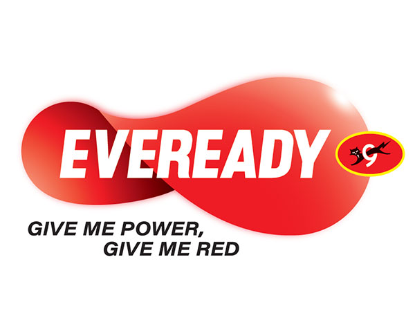 Eveready’s New Brand Logo reflects inspiration from the infinity loop which transforms into a fluid shape symbolizing an endless source of power and energy