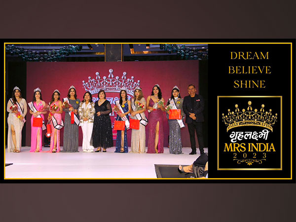 Winners of Grehlakshmi Mrs India 2023 with Vandana Verma, Editor, Grehlakshmi Magazine and Anjana Mascarenhas, Director Diva Pageants