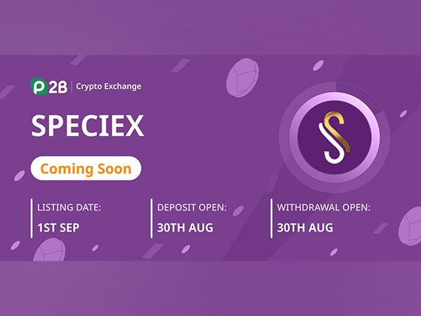 SPECIEX Token (SPEX) to be Listed on P2B Exchange, Opening New Avenues for DeFi and NFT Enthusiasts