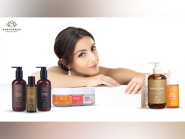 Earthraga- the leading natural skincare brand, announces collaboration with Soha Ali Khan