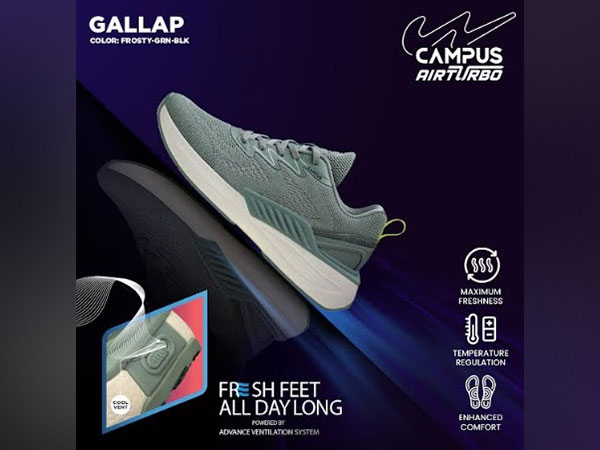 Campus Activewear Launches Innovative 'Air Turbo' Technology; First in India