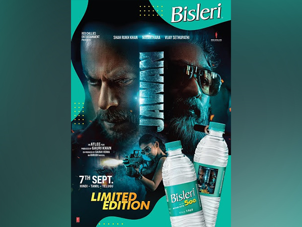 Bisleri Strengthens its Limited-Edition Packs Nationwide with the Much-Awaited Film 'Jawan'
