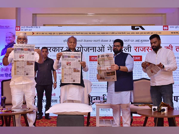 CM Gehlot inaugurates Jaipur editions of Good Morning India’s - ‘India News’, ‘The Daily Guardian’ and ‘The Sunday Guardian’