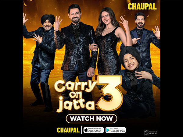 The Biggest Punjabi family movie, Carry on Jatta 3 now streaming on Chaupal