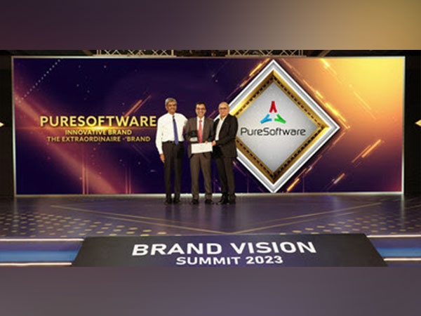 PureSoftware wins 'The Extraordinaire – Innovative Brand' Award at the 7th Brand Vision Summit, Mumbai
