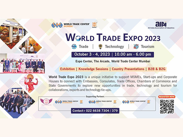 World Trade Expo to be held in Mumbai from 3-4 Oct 2023