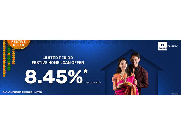 Bajaj Housing Finance offers Festive Home Loans at Interest Rates starting at 8.45 per cent p.a.