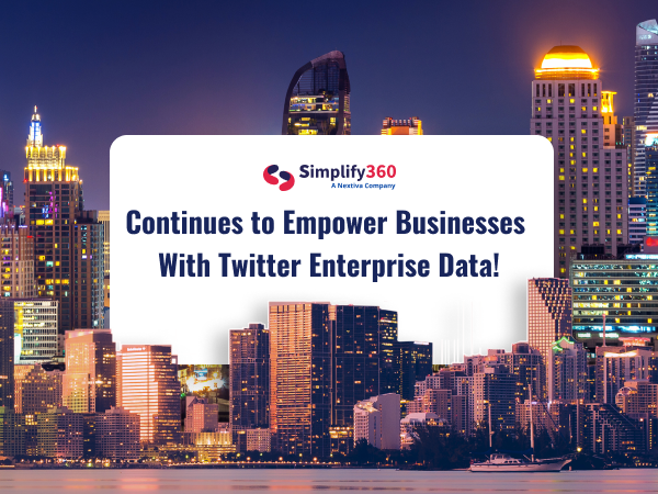 Simplify360 Leverages X (formerly Twitter) Enterprise Data for Business Solutions