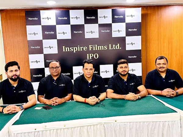 L to R: Tarun Tiwari - CFO Narnolia, Vipin Aggarwal - Director Narnolia, Yash A Patnaik - Director Inspire Films, Pankaj Pasi - Director Narnolia, Kameswar Das Subudhi - CFO Inspire Flims
