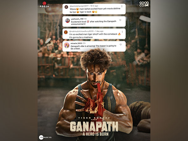 Makers of Ganapath redefine and build a unique approach for the arrival of their mass action entertainer