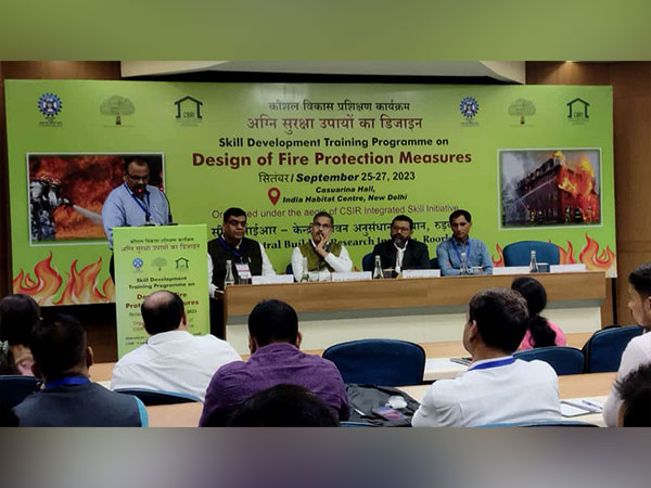 Central Building Research Institute organises 3-day training on fire safety measures in Delhi