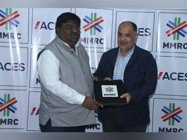 From Left to Right: R. Ramana - Director (Planning & Real-estate dev./ NFBR) & Dr Akram Aburas - CEO of ACES