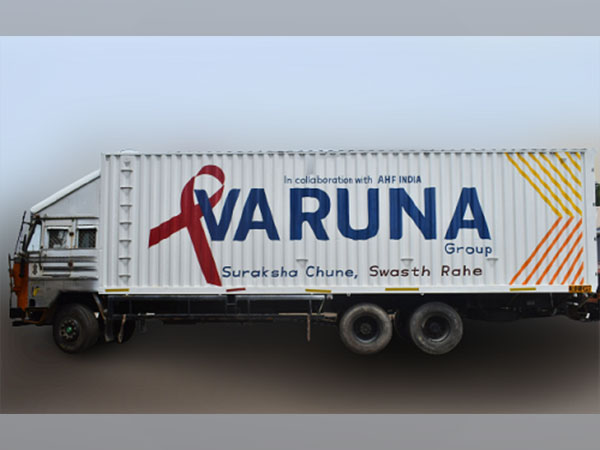 Varuna Group's Trucks: Rolling Billboards for Health! Suraksha Chune Swasth Rahe
