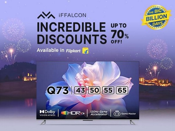 iFFALCON Introduces Q73 - Exclusive QLED Ultra HD 4K TV on Flipkart for The Big Billion Days Sale
