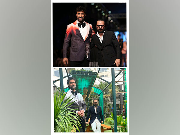 Designer Wrickie Angrish Unveils Spectacular Autumn Winter 2023 Collection with Bollywood Star Kunal Kapoor as Showstopper at GICW