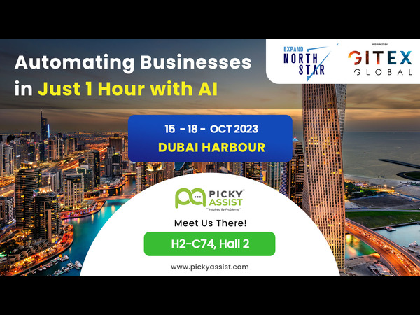 Picky Assist Participation in NorthStar Dubai Expo 2023. Automating Businesses in Just 1 Hour with AI