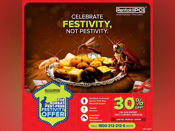 Rentokil PCI's The Great Pest-Free Festivity Offer to Celebrate the Festive Season with Innovation and Discounts