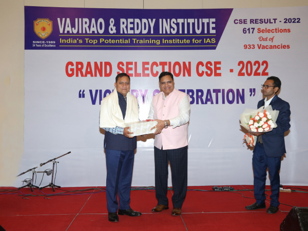 Vajirao & Reddy Institute: Leading UPSC Success since 1989