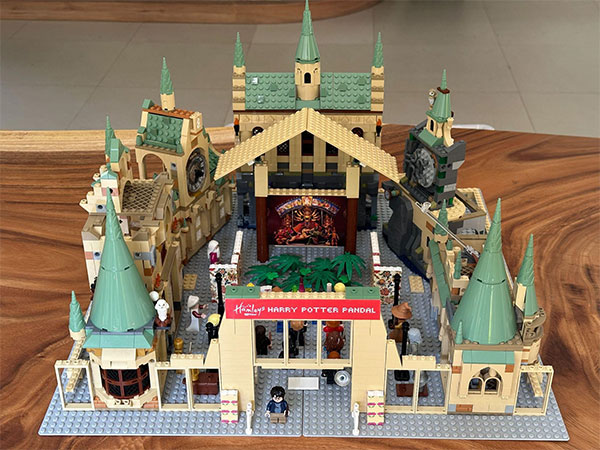 Crafted with Lego bricks, these pandals integrate play with festive cheer in Kolkata & Guwahati.