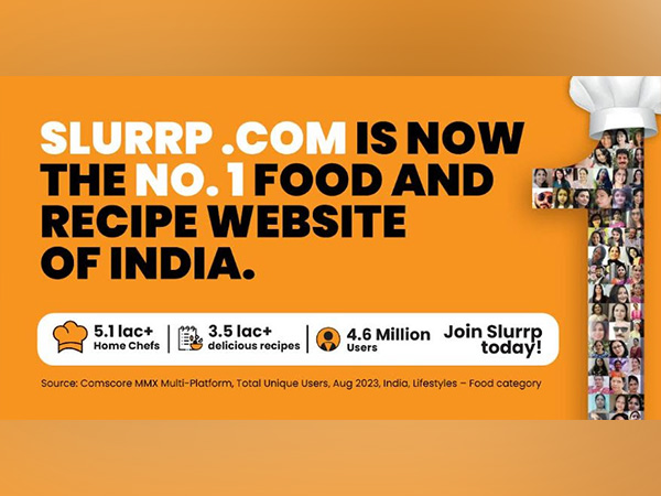 Slurrp.com is now the no.1 food and recipe website of India