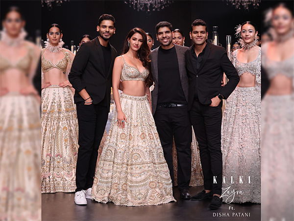 Welcome to The Jungle star, Disha Patani becomes the showstopper for KALKI's latest collection showcase