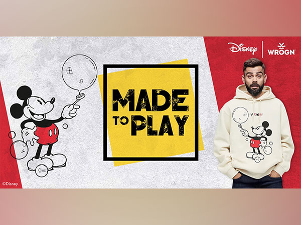 Wrogn Joins Hands with Disney to Launch Made to Play, an Apparel Collection that Evokes Nostalgia through Beloved Disney Characters