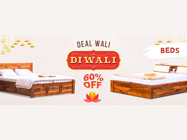 Saraf Furniture Offers Upto 60 per cent Sale Site wide for celebrating A Happy Diwali