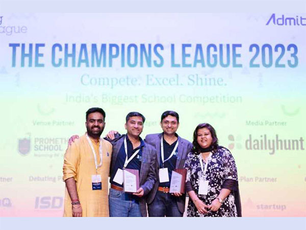In addition to the issuance of digital certificates, The Champions League 2023 distributed sponsorships worth 15 lakhs among deserving students over the course of two days