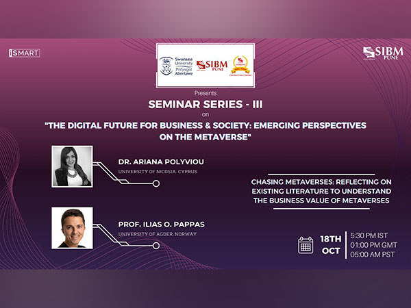 Seminar series on 'The Digital Future for Business & Society: Emerging Perspectives on The Metaverse'