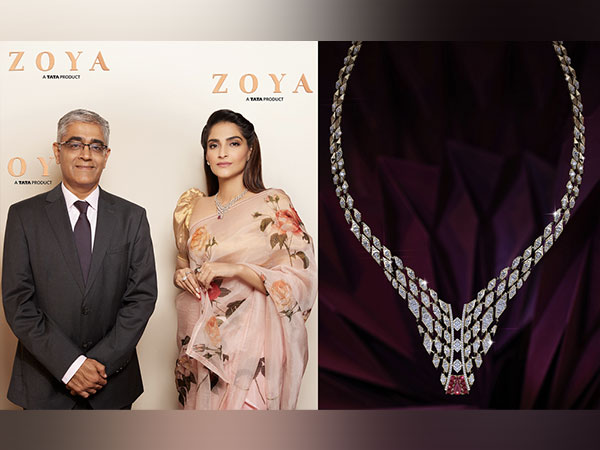 Ajoy Chawla and Sonam Kapoor launch Zoya's New Collection 'Her Becoming'