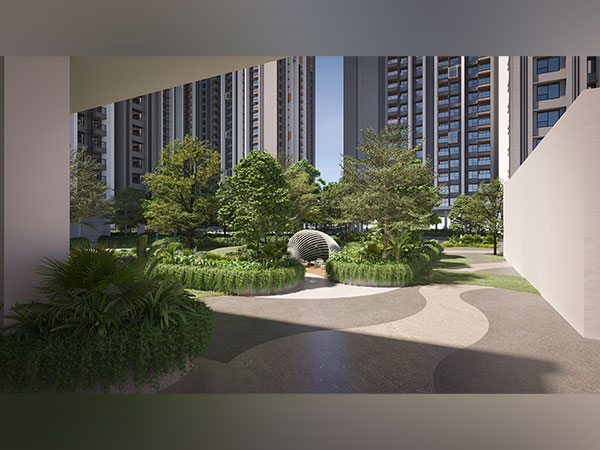 External Landscape view of Rustomjee La Vie Tower B & C