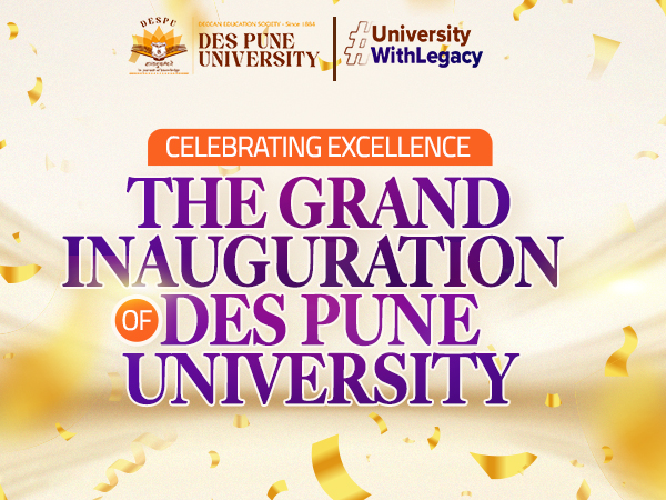 #UniversityWithLegacy, DES Pune University, Pune