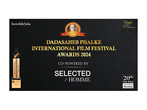 SELECTED HOMME Partners with Dadasaheb Phalke International Film Festival Awards 2024 to Celebrate Excellence in Cinema and Fashion