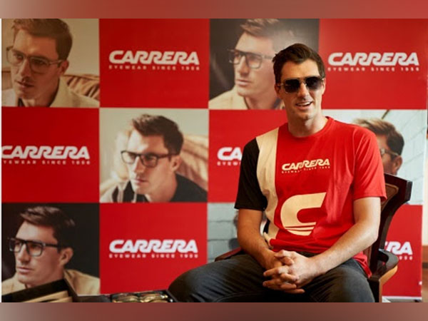 Pat Cummins, Brand ambassador of Carrera Eyewear
