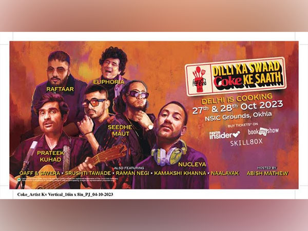 "Delhi is Cooking" has an impressive star-studded music line-up by renowned musicians such as Prateek Kuhad, Seedhe Maut, Nucleya, Raftaar, Euphoria, etc.