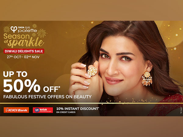 This Festive Season, Find Your Beauty Match with Tata CLiQ Palette's Season of Sparkle Sale