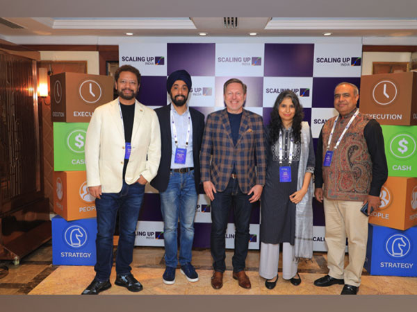 Verne Harnish, Founder and CEO of Scaling Up and best-selling author with India's leading Scaling Up Coaches Ajay Hiraskar, Deepinder Bedi, Navneet Mathur and Jyoti Gulati