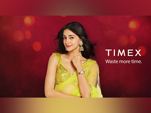 Timex and Actor Ananya Panday Urge People to Waste More Time