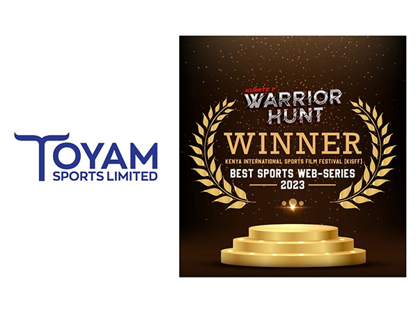 Toyam Sports Limited's "Kumite 1 Warrior Hunt" wins Best Sports Web Series Award at KISFF 2023"