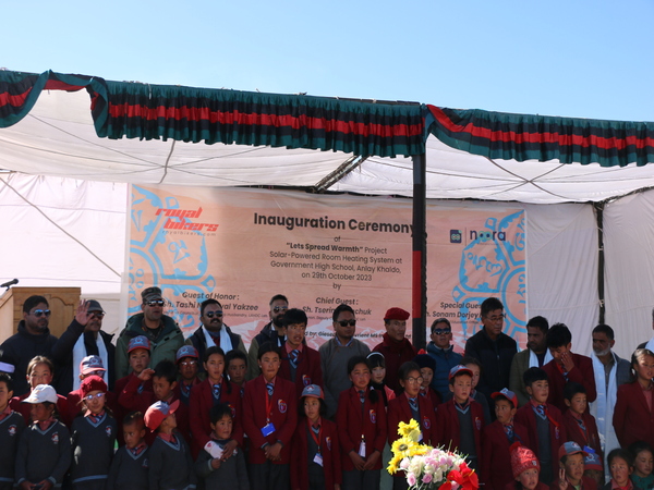 Empowering Education, Changing Lives: 'Let's Spread Warmth' CSR Event in Hanle, Ladakh
