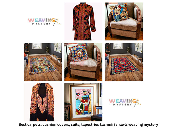 Step into Royalty: Weaving Mystery Unveils Luxurious Hand-Woven Home Decor and Wearable Collection Inspired by Kashmiri Heritage