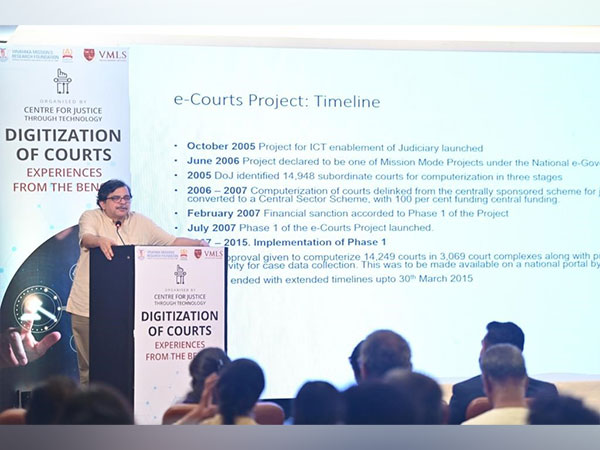 Chief Justice Dr S. Muralidhar, former Chief Justice of Orissa High Court gives the lecture on Digitization of Courts - Experiences from the Bench