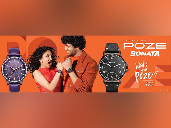 Sonata Watches Launches Poze: The New Statement in Trendy Timekeeping